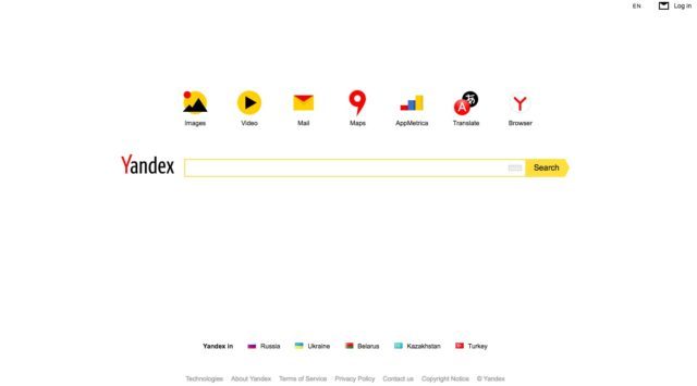 Yandex搜索